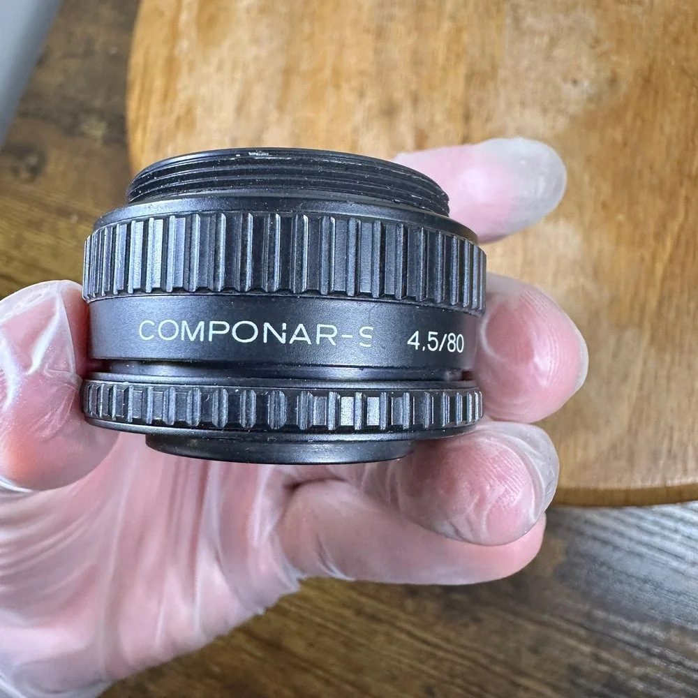 Schneider Kreuznach Componar-S 80mm f/4.5 Enlarging Lens Germany Black